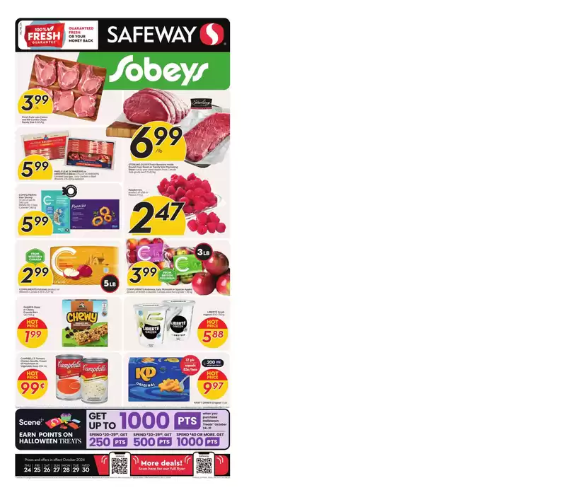 Safeway catalogue | Exclusive bargains | 2024-10-24 - 2024-10-30