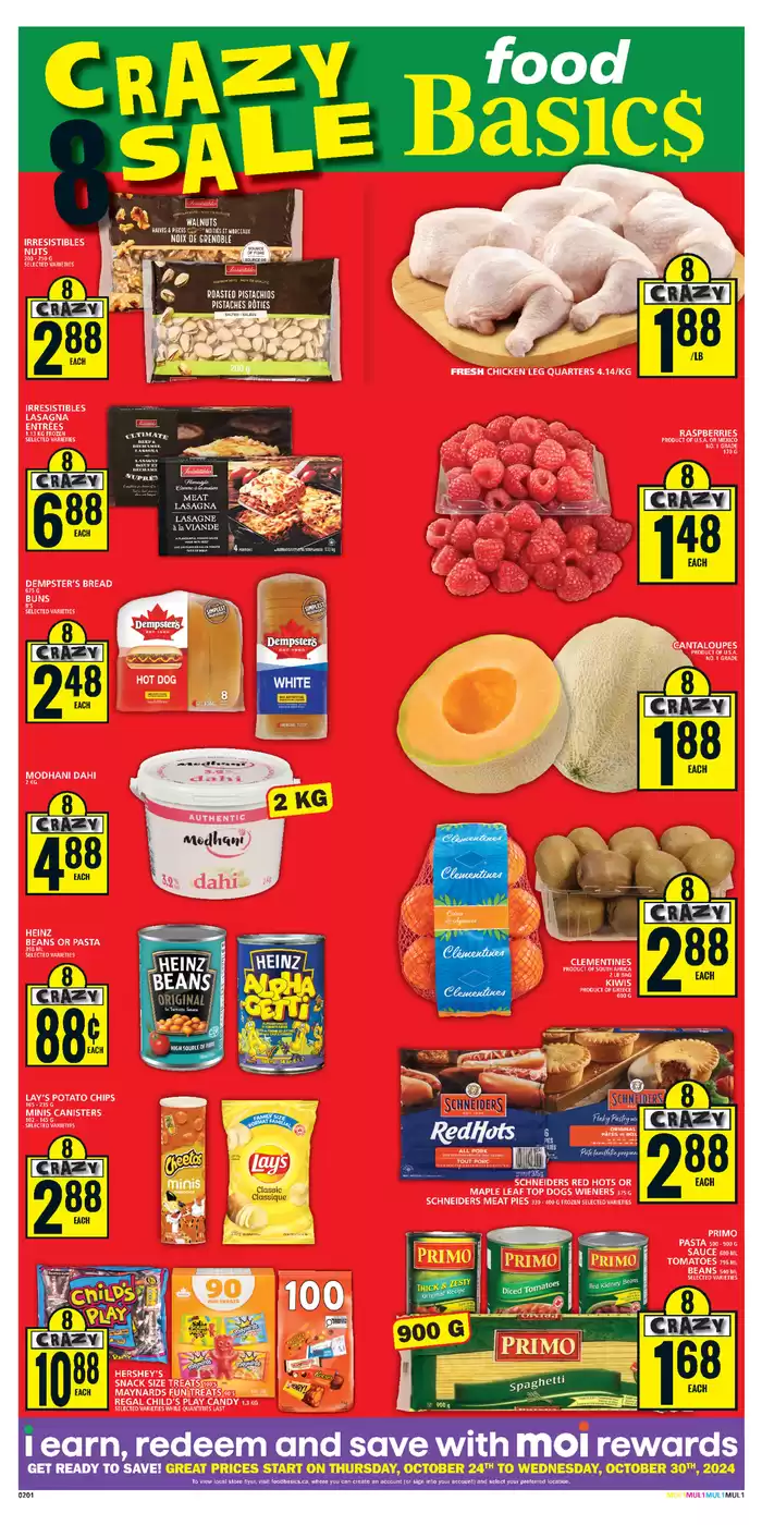 Food Basics catalogue in Toronto | Exclusive deals for our customers | 2024-10-24 - 2024-10-30