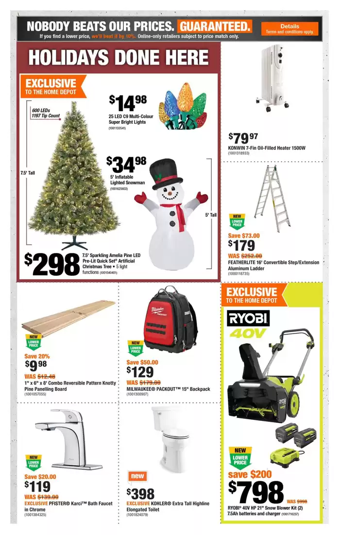 Home Depot catalogue in Vancouver | Exclusive bargains | 2024-10-24 - 2024-10-30