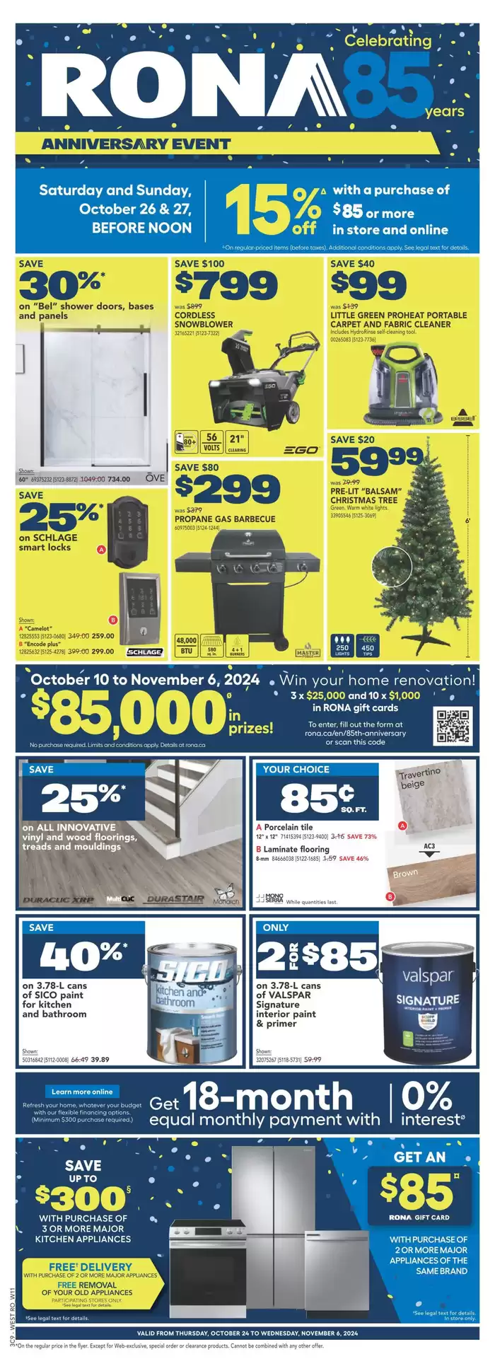 RONA catalogue in Edmonton | Offers for bargain hunters | 2024-10-24 - 2024-10-30