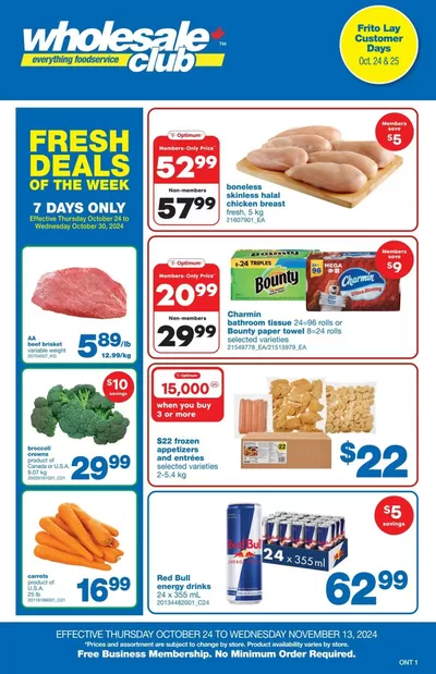 Grocery offers in Nelson | Top deals for all customers in Wholesale Club | 2024-10-24 - 2024-11-13