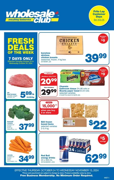 Wholesale Club catalogue in Victoria BC | Great discounts on selected products | 2024-10-24 - 2024-11-13