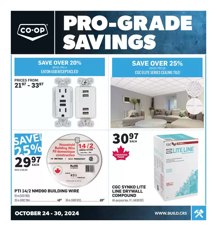 Co-op Home Centre catalogue in Prince Albert | Pro Grade | 2024-10-24 - 2024-10-30