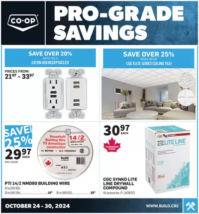 Co-op Home Centre catalogue in Red Deer | Pro Grade | 2024-10-24 - 2024-10-30