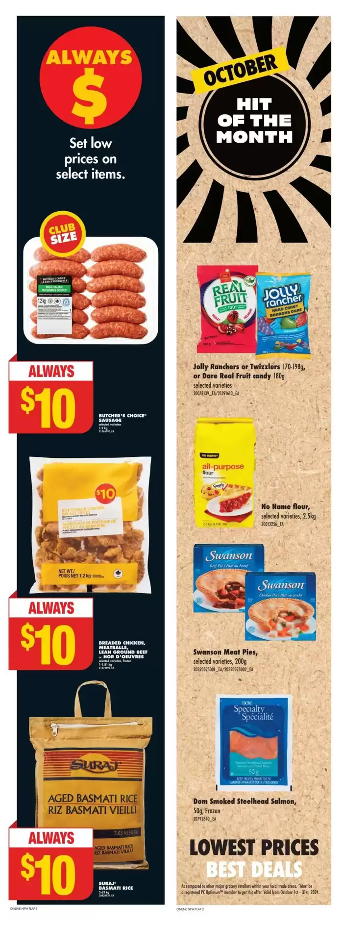 No Frills catalogue in Castlegar | Offers for bargain hunters | 2024-10-24 - 2024-10-30