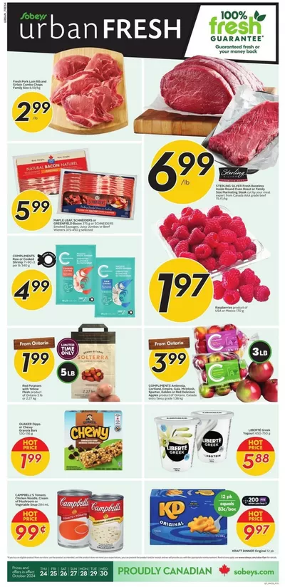 Sobeys catalogue in Corner Brook | Exclusive bargains | 2024-10-24 - 2024-10-30