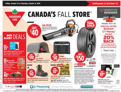 Canadian Tire catalogue in Brantford | Save now with our deals | 2024-10-25 - 2024-10-31