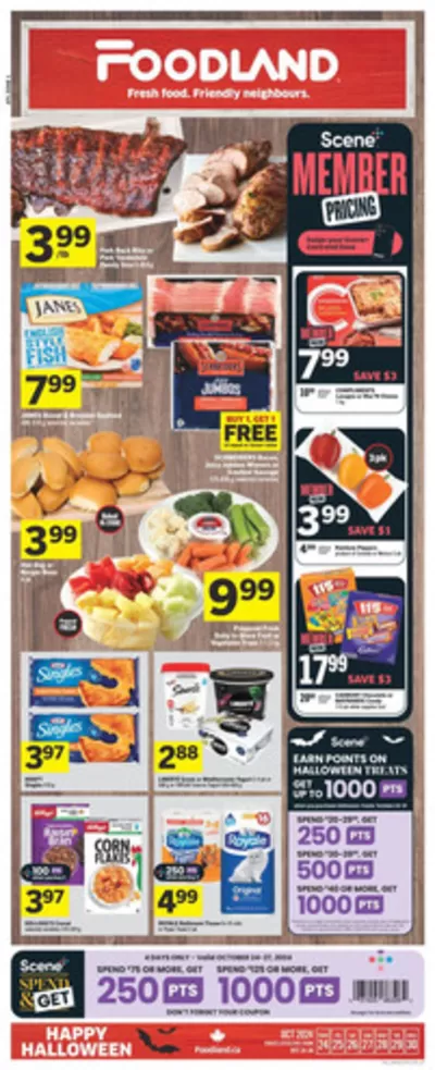 Foodland catalogue in St. Catharines | Save now with our deals | 2024-10-24 - 2024-10-30