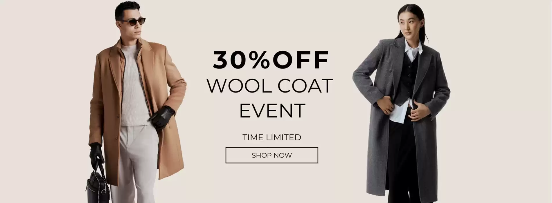 Danier catalogue | 30% OFF WOOL COAT EVENT | 2024-10-23 - 2024-11-06