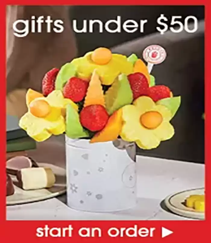 Edible Arrangements catalogue in Vancouver | Gifts Under $50 | 2024-10-23 - 2024-11-06