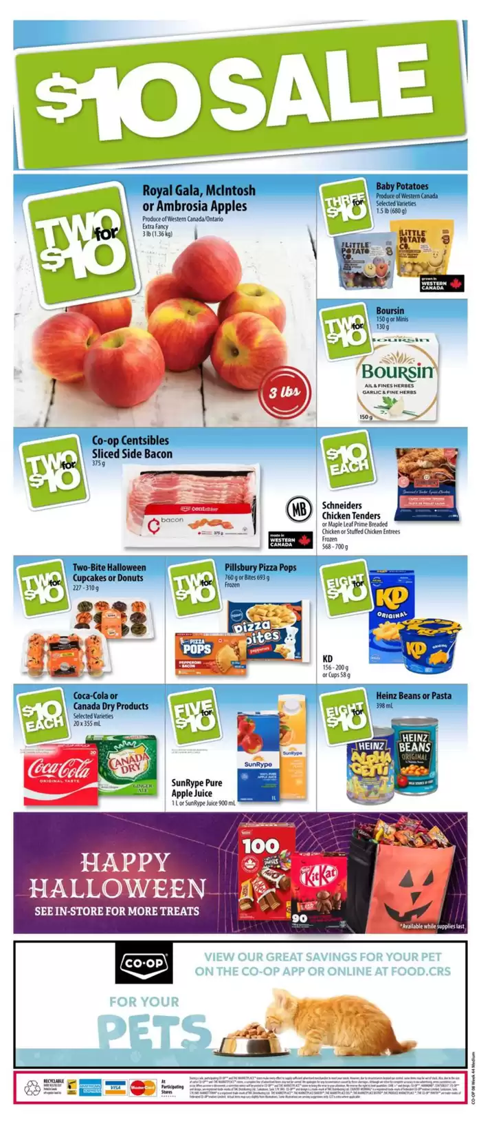 Co-op Food catalogue in Flin Flon MB | $10 Sale | 2024-10-24 - 2024-10-30