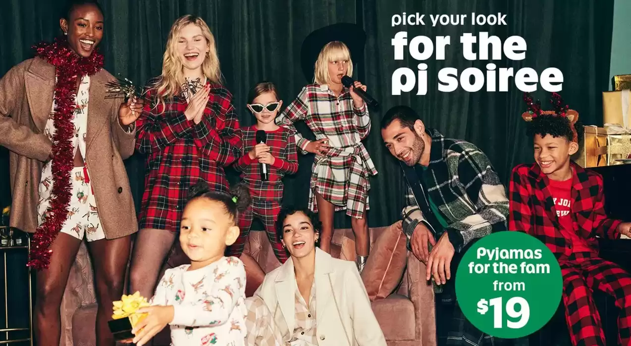 Old Navy catalogue in Montreal | Pyjamas for the fam from $19 | 2024-10-24 - 2024-11-07