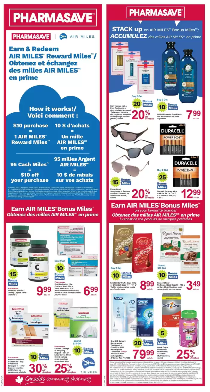 Pharmasave catalogue in Flin Flon MB | Pharmasave weekly flyer | 2024-10-25 - 2024-10-31