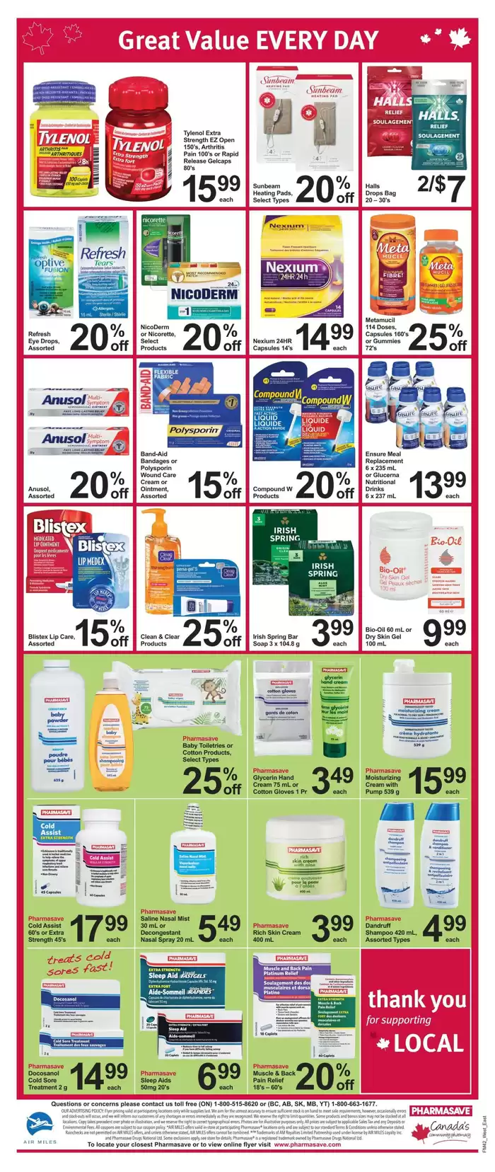 Pharmasave catalogue in Flin Flon MB | Save now with our deals | 2024-10-18 - 2024-10-31