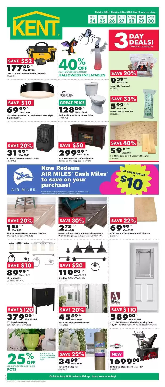 Kent catalogue in Moncton | Kent Weekly ad | 2024-10-24 - 2024-10-30