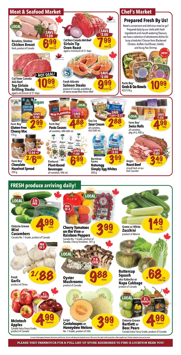 Farm Boy catalogue in Mississauga | Farm Boy weekly flyer | 2024-10-24 - 2024-11-07