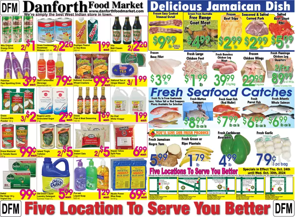 Danforth Food Market catalogue | Danforth Food Market | 2024-10-24 - 2024-11-07