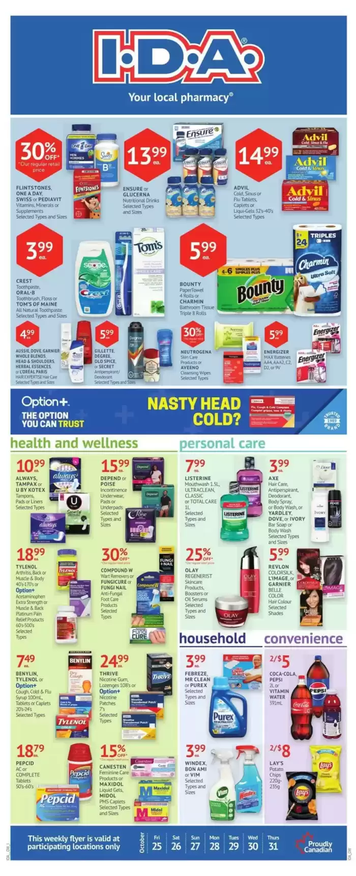 IDA Pharmacy catalogue in Toronto | Weekly Specials | 2024-10-25 - 2024-10-31