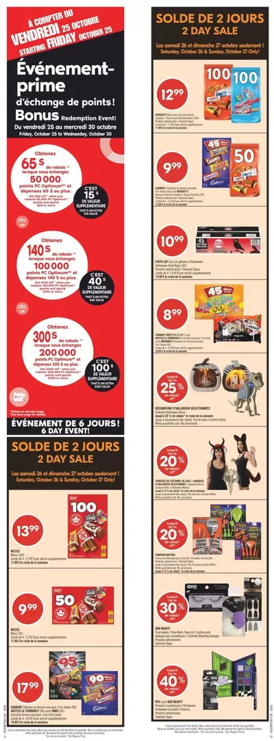 Shoppers Drug Mart catalogue in Corner Brook | Shoppers Drug Mart Weekly ad | 2024-10-26 - 2024-10-31