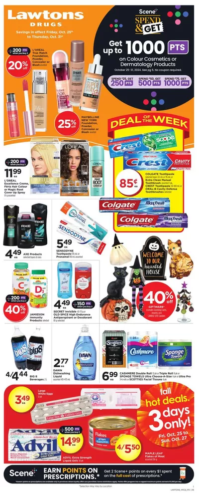 Lawtons Drugs catalogue in Corner Brook | Great offer for bargain hunters | 2024-10-25 - 2024-10-31