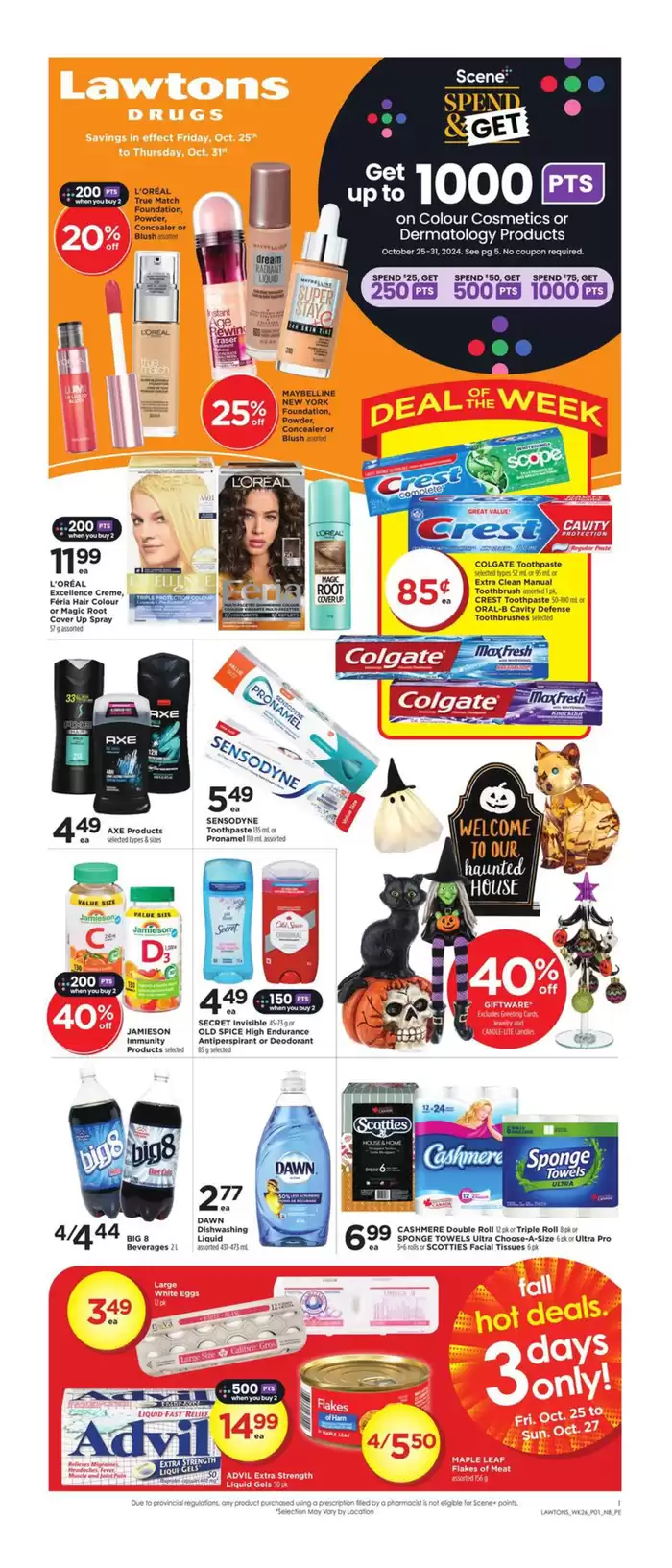 Lawtons Drugs catalogue in Corner Brook | Save now with our deals | 2024-10-25 - 2024-10-31