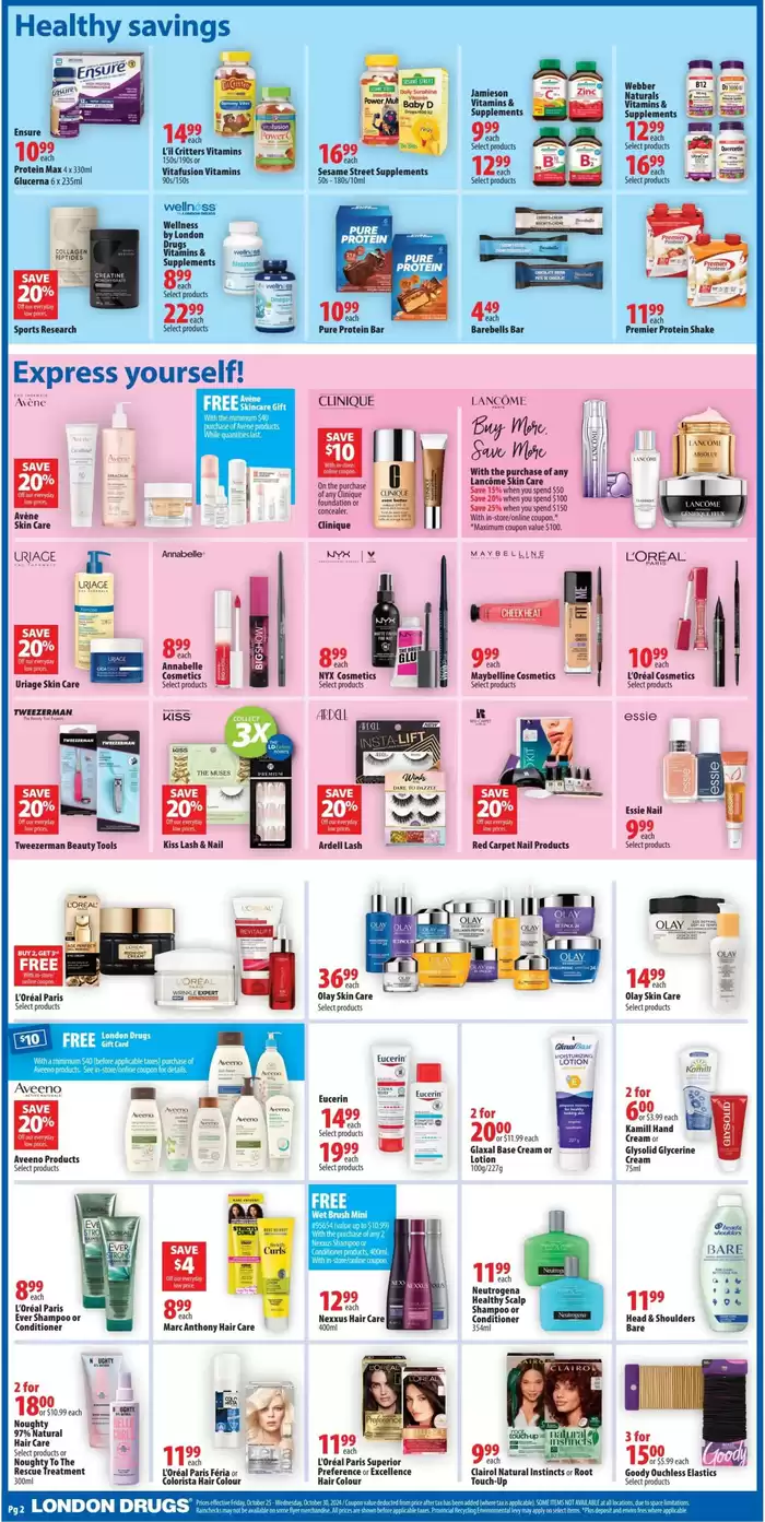 London Drugs catalogue in Edmonton | London Drugs Weekly ad | 2024-10-25 - 2024-10-30