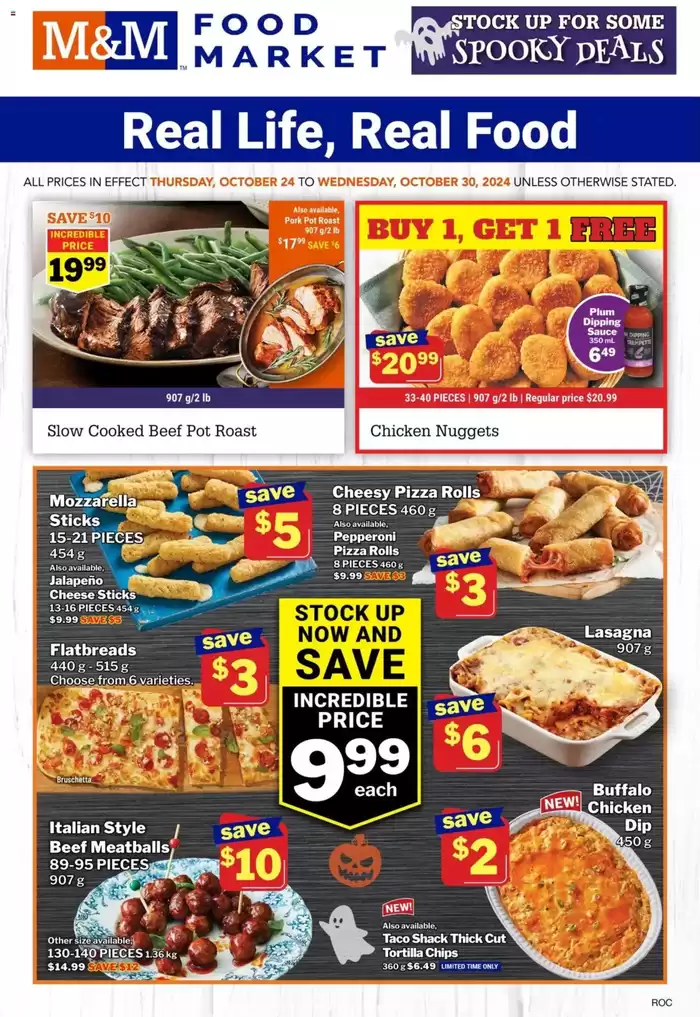 M&M Meat Shops catalogue in Airdrie | M&M Meat Shops weekly flyer | 2024-10-24 - 2024-10-30