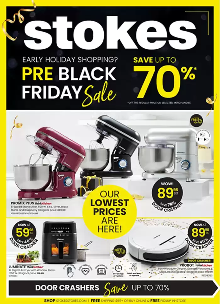 Stokes catalogue in Lloydminster | Pre Black Friday Sale | 2024-10-28 - 2024-11-24