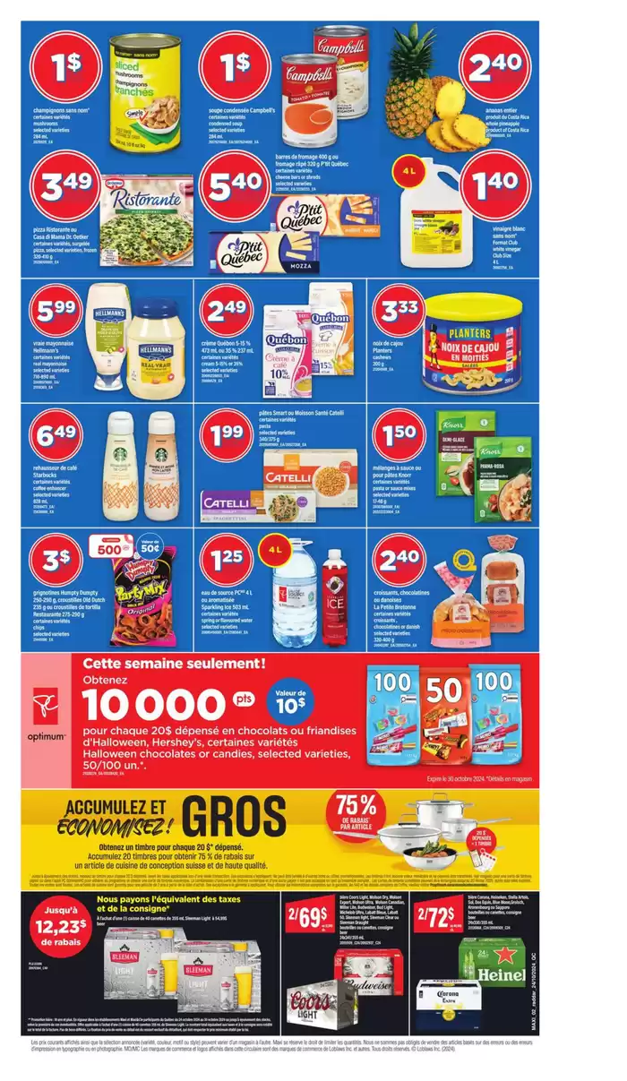 Maxi catalogue in Sherbrooke QC | Weekly Flyer -Hybris | 2024-10-24 - 2024-10-30