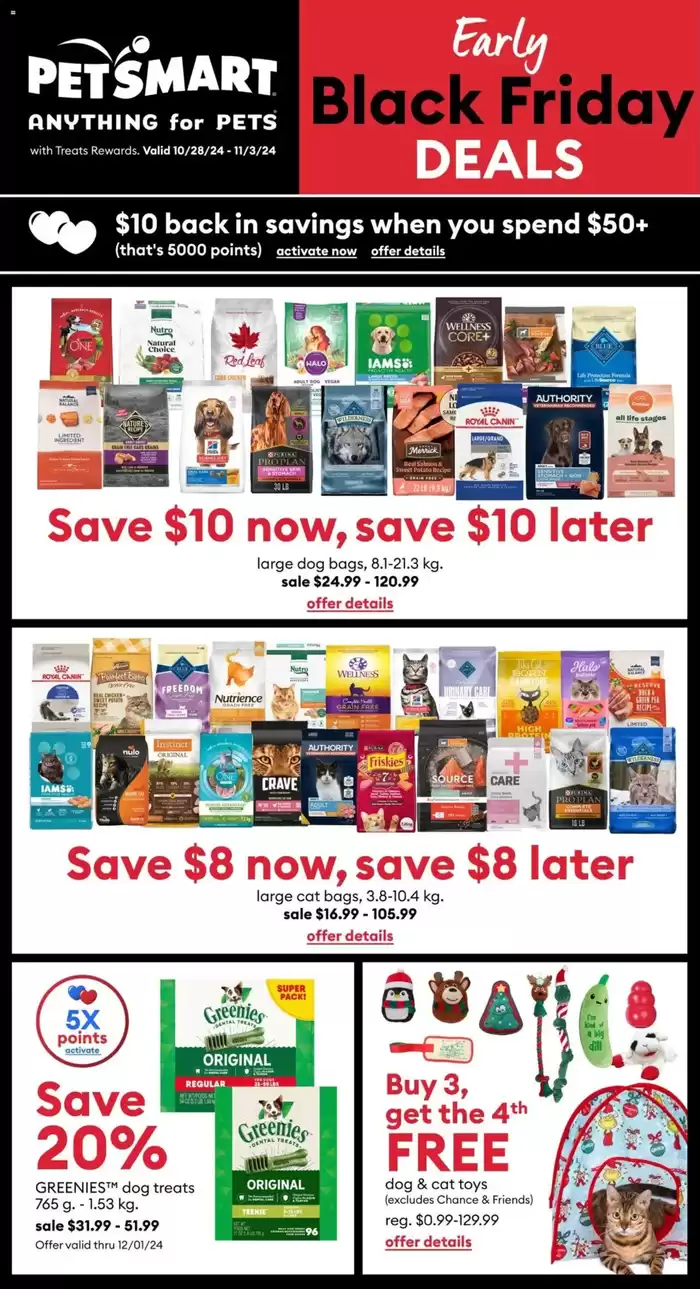 Petsmart catalogue in Calgary | Petsmart weekly flyer | 2024-10-28 - 2024-11-03