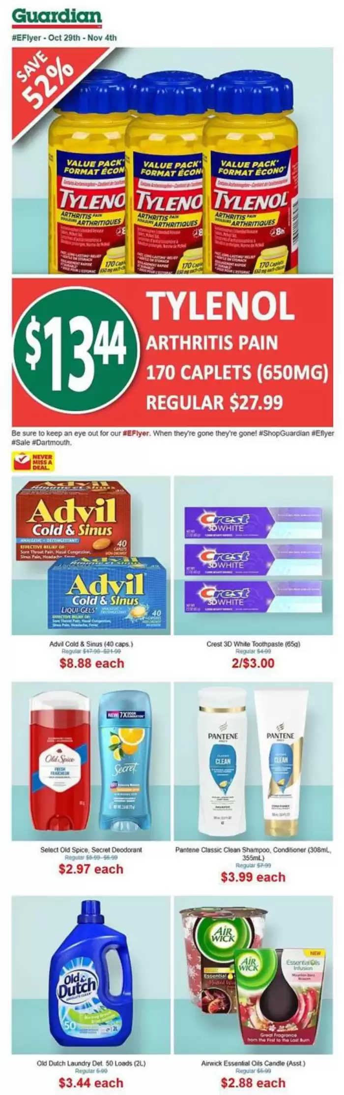 Guardian Pharmacy catalogue in Edmonton | Guardian Pharmacy weekly flyer | 2024-10-28 - 2024-11-03