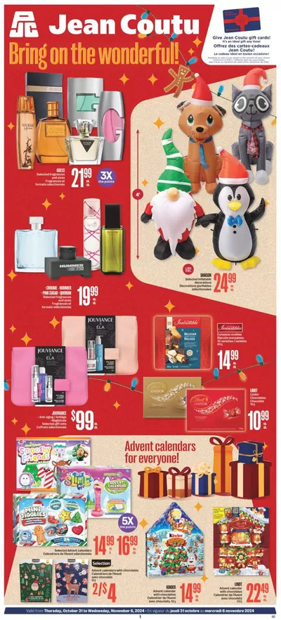 Jean Coutu catalogue in Quebec | Exclusive deals for our customers | 2024-10-31 - 2024-11-06