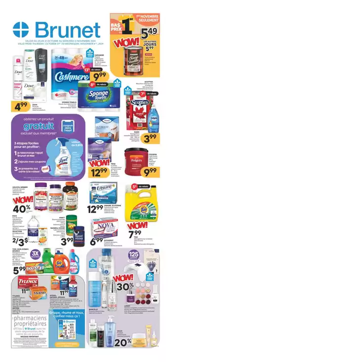 Brunet catalogue in Saguenay | Exclusive deals for our customers | 2024-10-31 - 2024-11-06