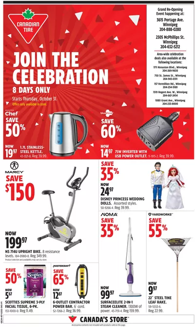 Canadian Tire catalogue in Morden | New offers to discover | 2024-10-31 - 2024-11-07