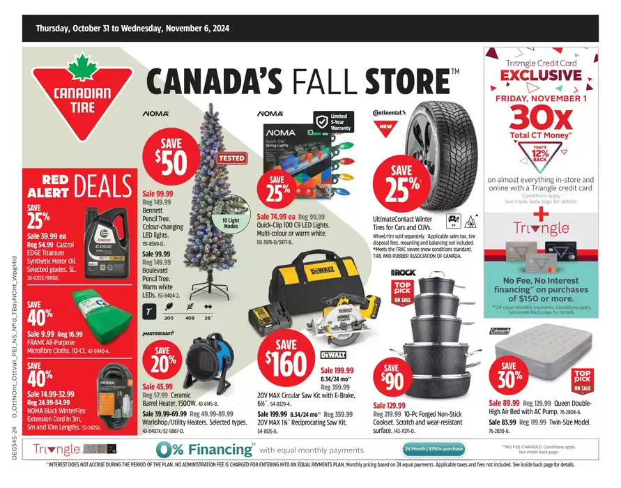 Canadian Tire catalogue in Morden | Our best offers for you | 2024-10-31 - 2024-11-06