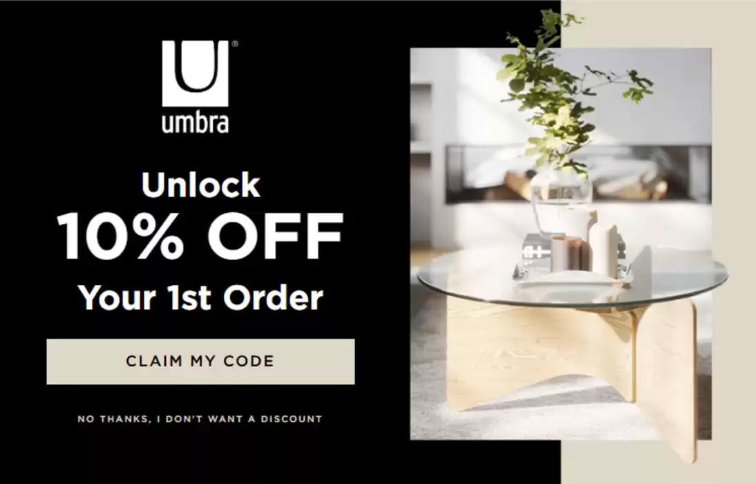 Umbra catalogue in Calgary | Unlock 10% OFF Your 1st Order | 2024-10-29 - 2024-11-12