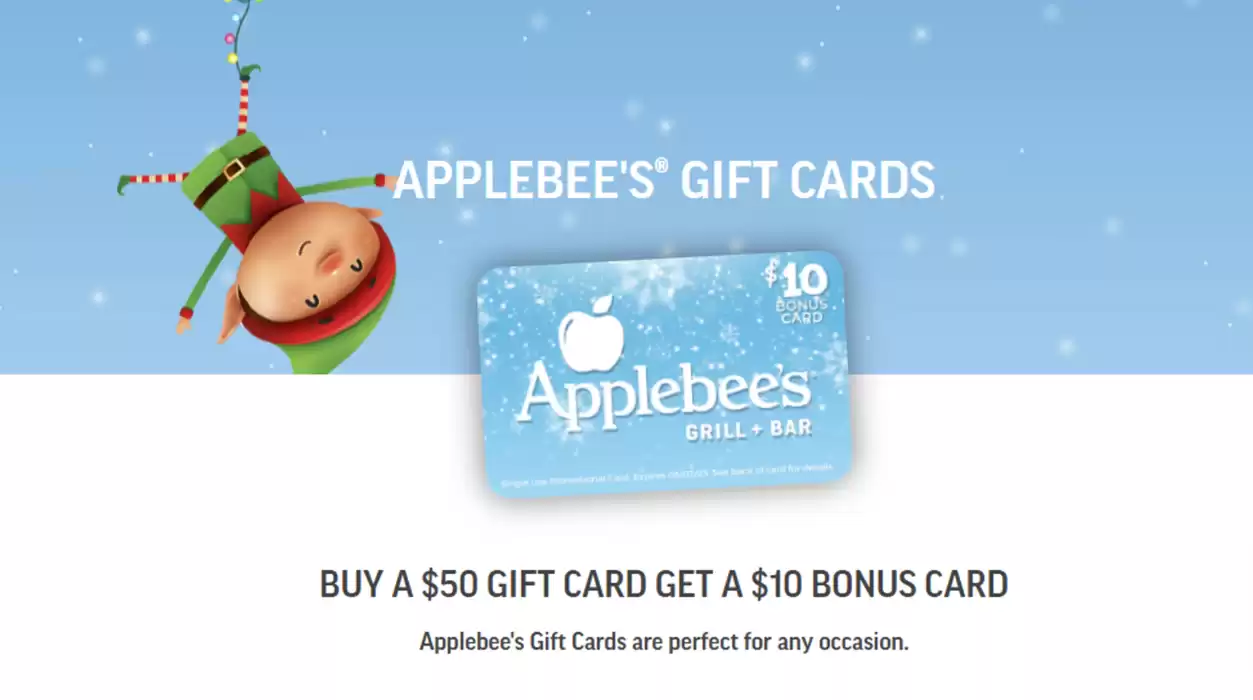 Applebee's catalogue in Niagara Falls | BUY A $50 GIFT CARD GET A $10 BONUS CARD | 2024-10-29 - 2024-11-12