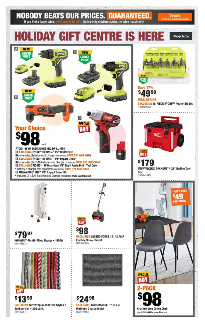 Home Depot catalogue in Kelowna | Offers for bargain hunters | 2024-10-31 - 2024-11-06