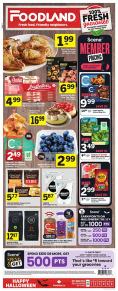 Foodland catalogue in Salmon Cove | Weekly Flyer | 2024-10-31 - 2024-11-06