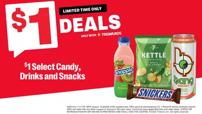 Grocery offers in Kelowna | $1 Deals in 7 Eleven | 2024-10-30 - 2024-11-01