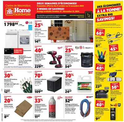 Garden & DIY offers in Hudson Bay | Special offers for you in Home Hardware | 2024-10-31 - 2024-11-13