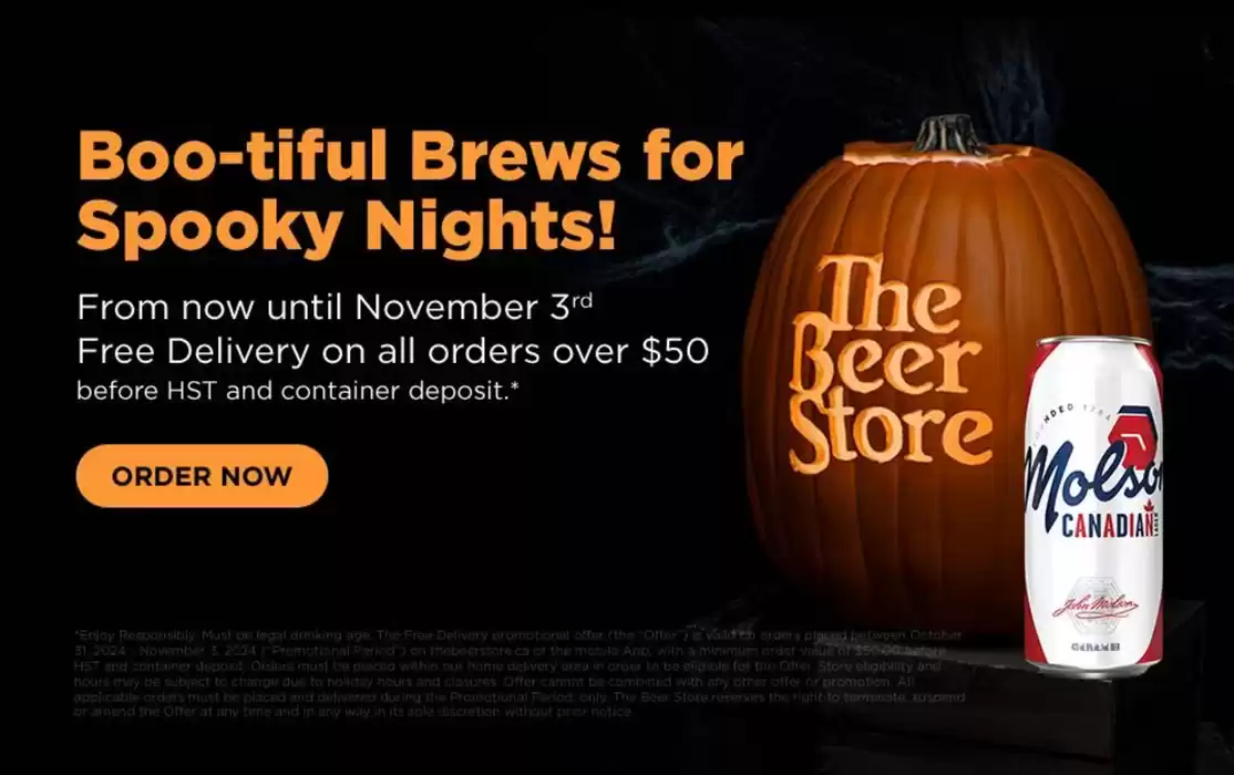 The Beer Store catalogue in Timmins | Boo-tiful Brews for Spooky Nights! | 2024-10-31 - 2024-11-03