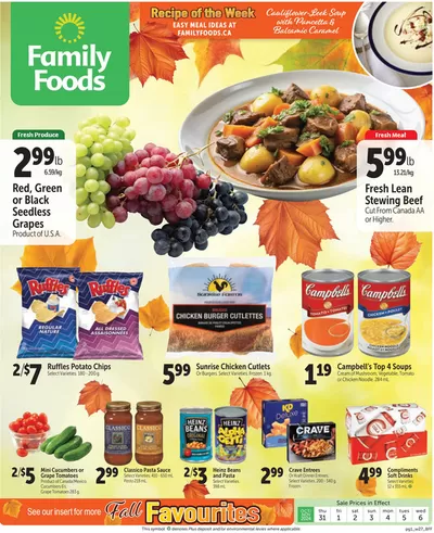 Family Foods catalogue in Prince Albert | Family Foods weekly flyer | 2024-10-31 - 2024-11-14