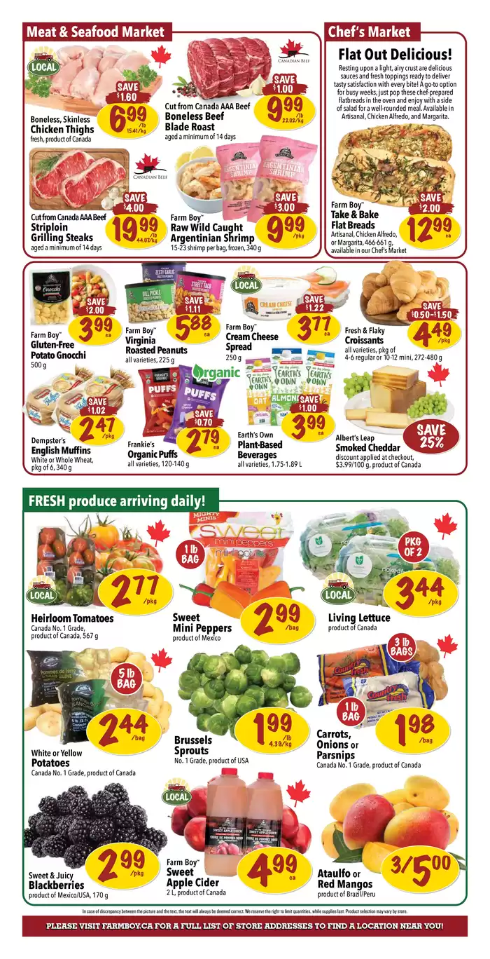 Farm Boy catalogue in London | Farm Boy weekly flyer | 2024-10-31 - 2024-11-14