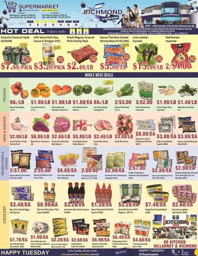 88 Supermarket catalogue in Vancouver | PHILIPPINE NEWSPAPERS | 2024-11-01 - 2024-11-15