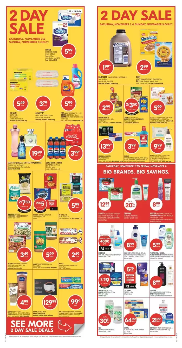 Shoppers Drug Mart catalogue in Calgary | Current bargains and offers | 2024-11-02 - 2024-11-08