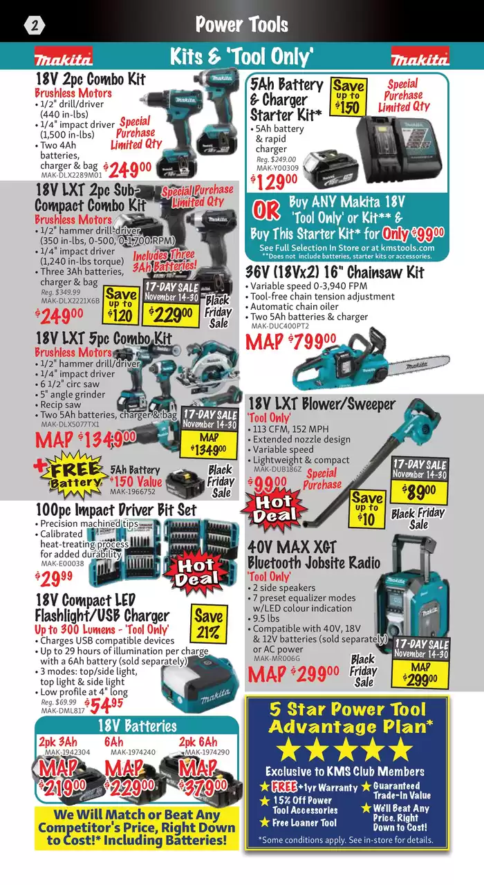 KMS Tools catalogue in Saint Albert | KMS Tools November 2024 Black Friday Sale | 2024-11-01 - 2024-11-15