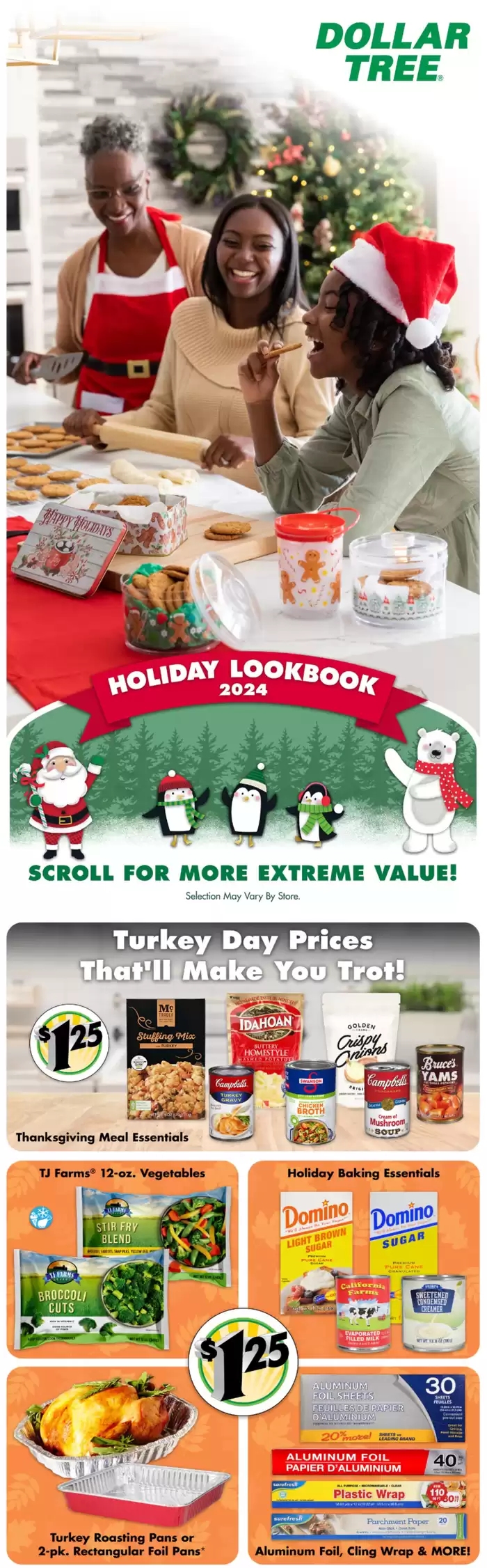 Dollar Tree catalogue in Ottawa | Holiday Lookbook 2024 | 2024-11-01 - 2024-11-28