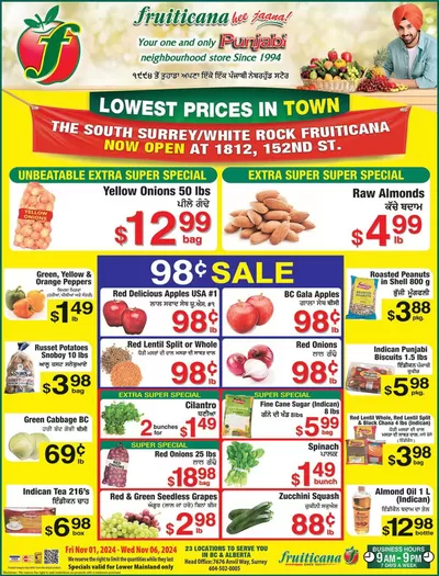 Fruiticana catalogue in Abbotsford | Wide range of offers | 2024-11-02 - 2024-11-16