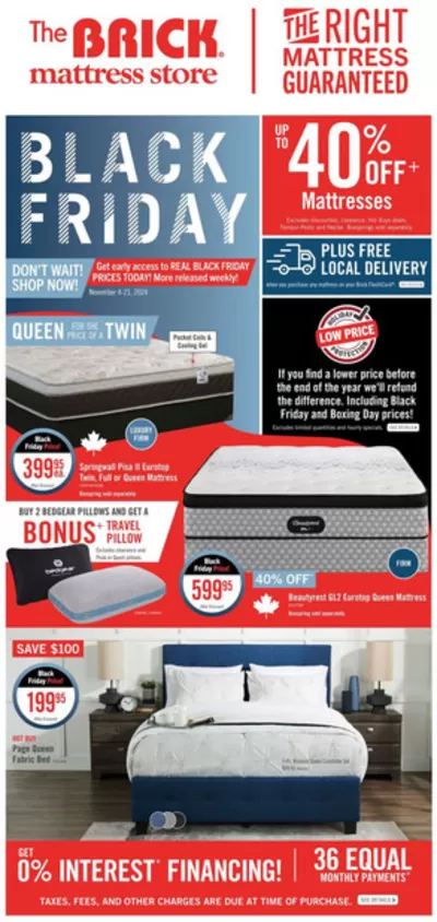 The Brick catalogue in Mississauga | Brick Mattress Store | 2024-11-04 - 2024-11-21